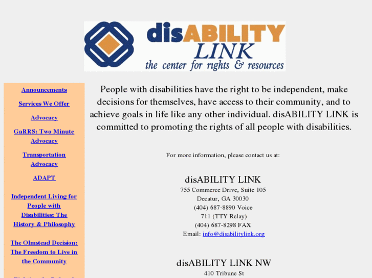 www.disabilitylink.org