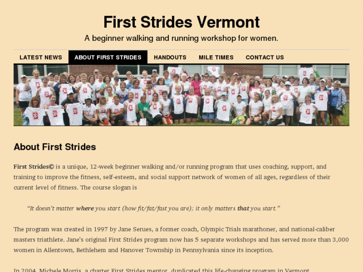 www.firststridesvermont.com