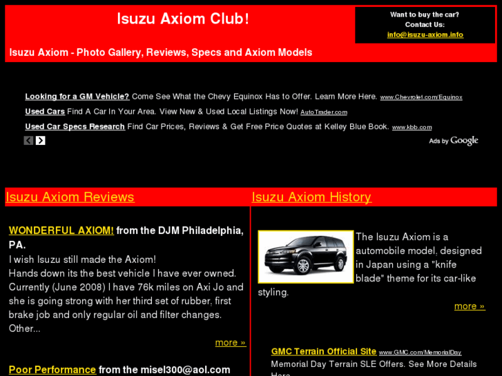 www.isuzu-axiom.info