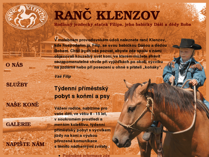 www.klenzov-ranch.cz