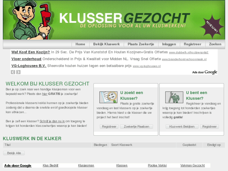 www.klussergezocht.be