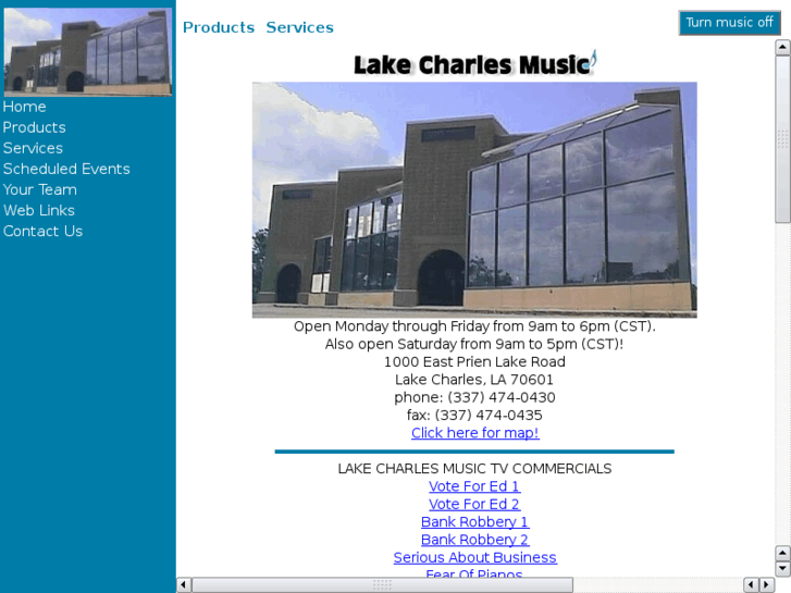 www.lakecharlesmusic.com