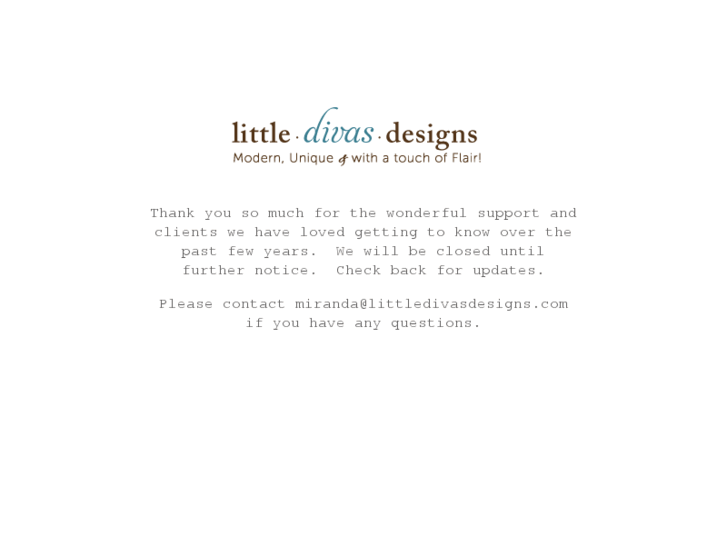 www.littledivasdesigns.com