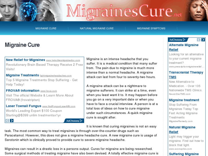 www.migrainescure.net