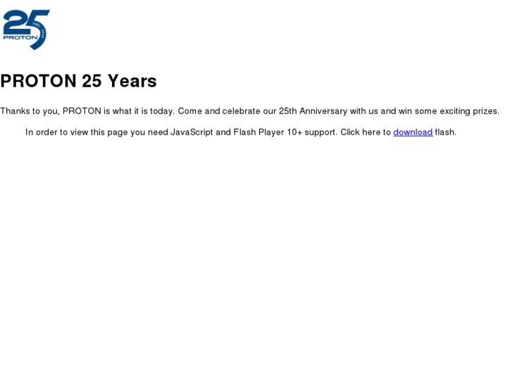 www.proton25years.com