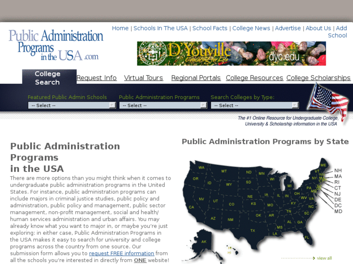 www.publicadministrationprogramsintheusa.com