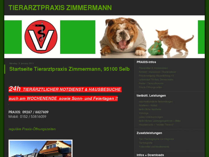 www.tierarztpraxis-zimmermann.info