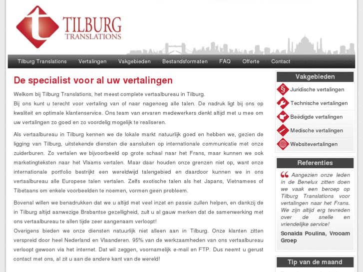 www.tilburgtranslations.nl