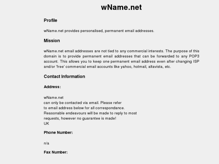 www.wname.net