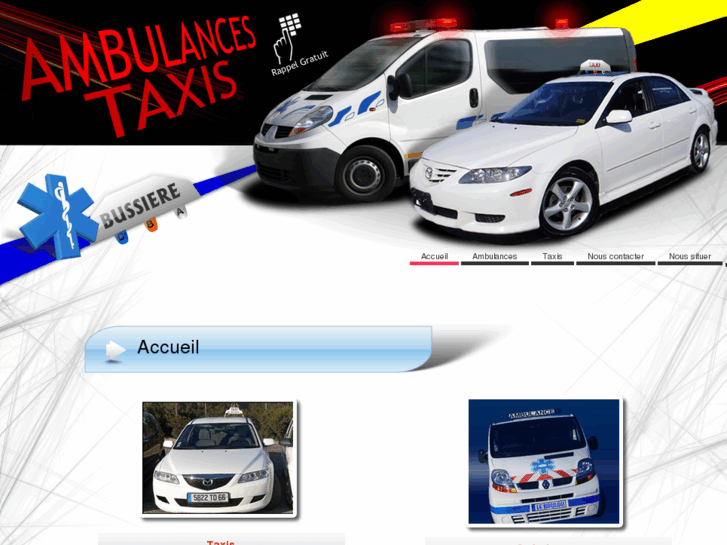 www.ambulance-taxi-bussiere.com