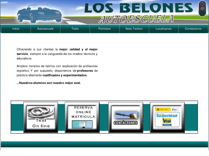 www.autoescuelalosbelones.com