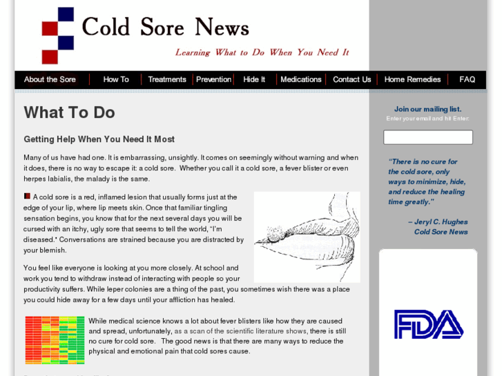 www.coldsorenews.com