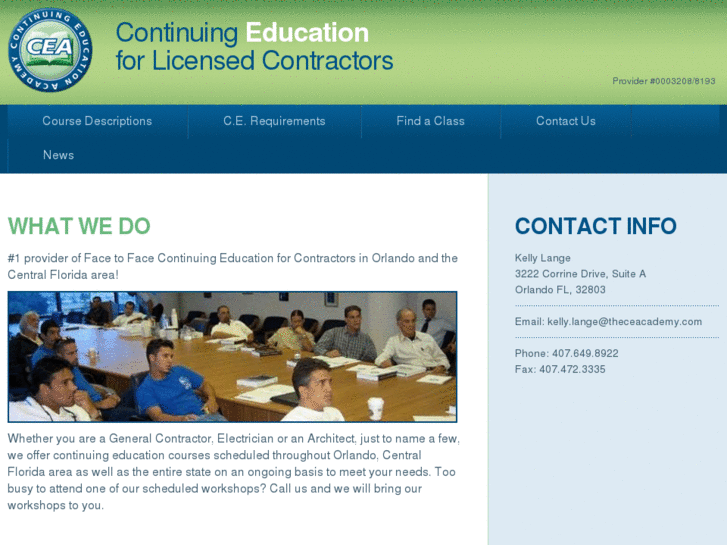 www.contractorcontinuingeducationorlando.com