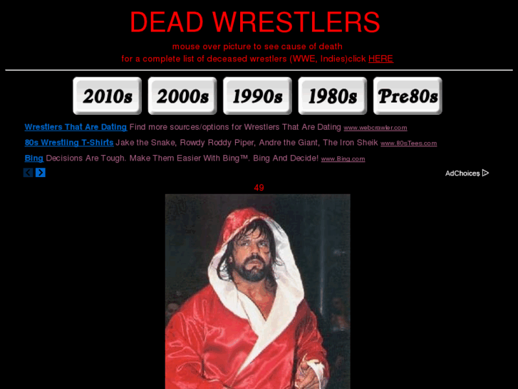 www.deadwrestlers.net