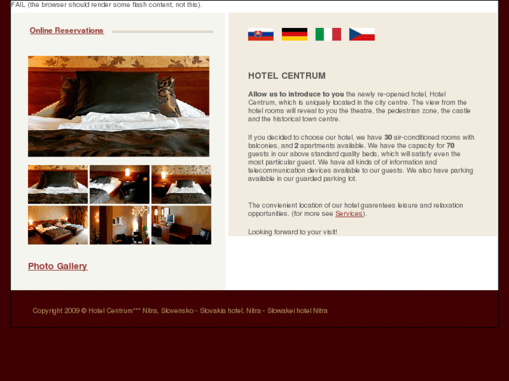 www.hotelcentrumnitra.com