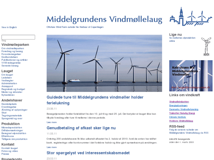 www.middelgrunden.dk