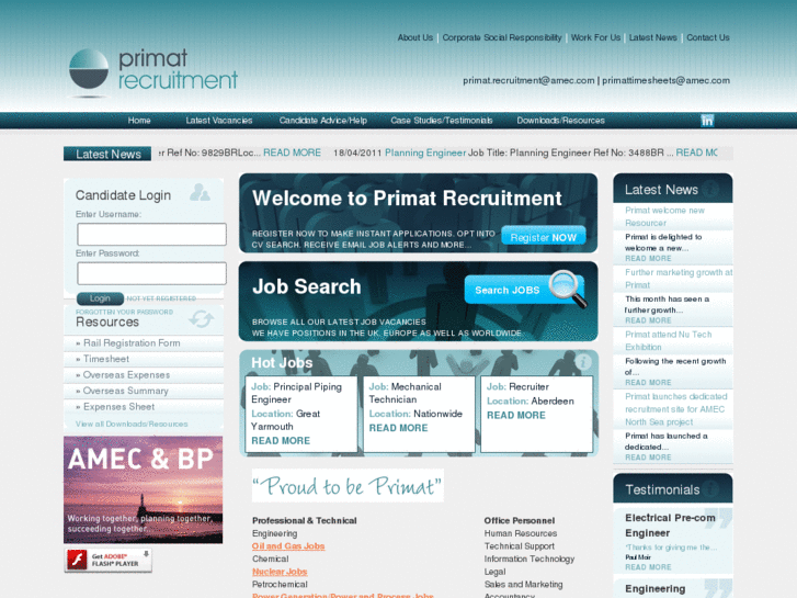 www.primatrecruitment.com