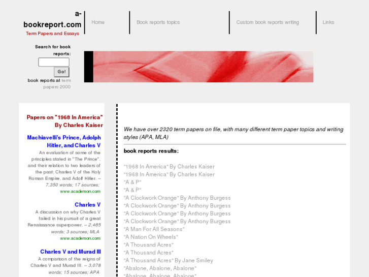 www.a-bookreport.com