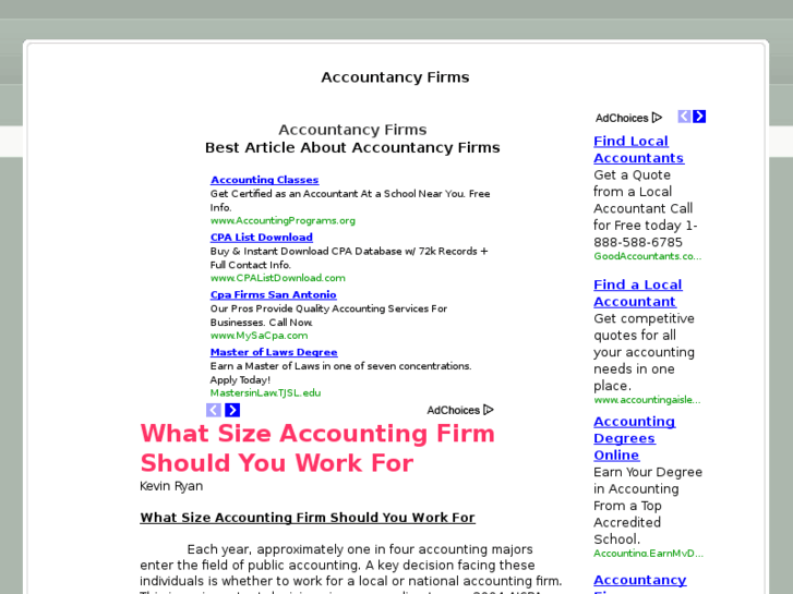 www.accountancyfirms.net