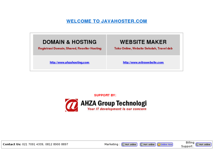 www.ahzahosting.com