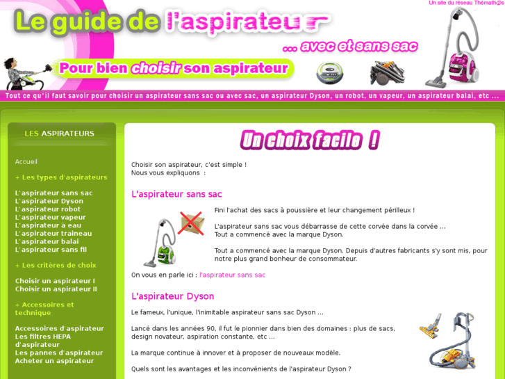 www.aspirateur-sans-sac.net