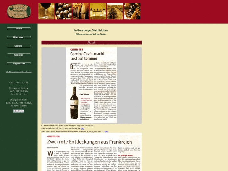 www.bensberger-weinlaedchen.com