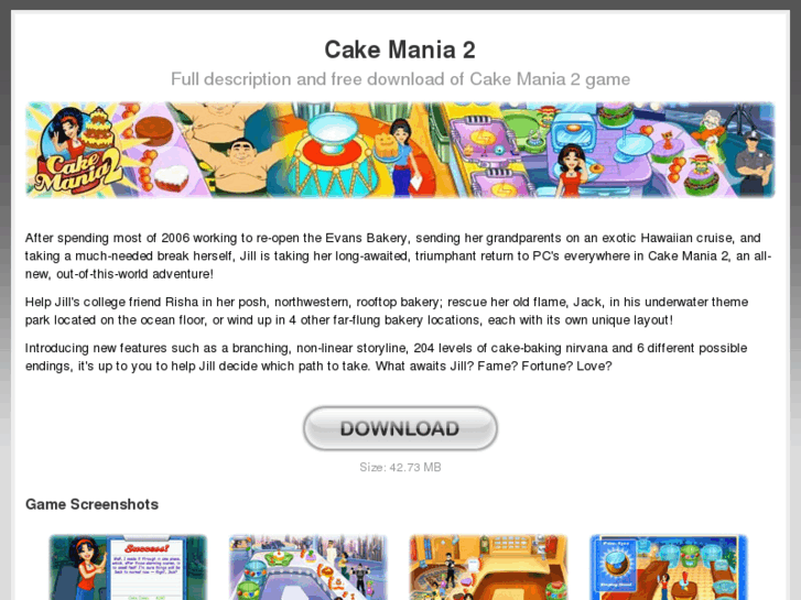 www.cakemania-2.com