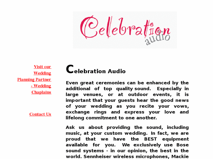 www.celebrationaudio.com