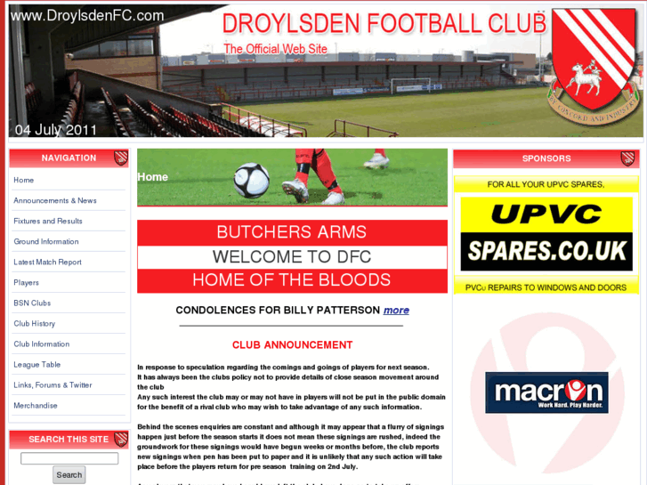 www.droylsdenfc.com