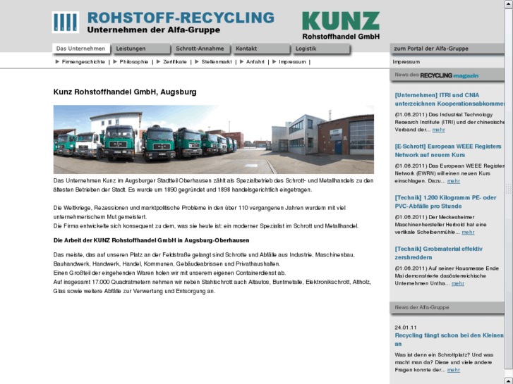 www.kunz-rohstoffhandel.com