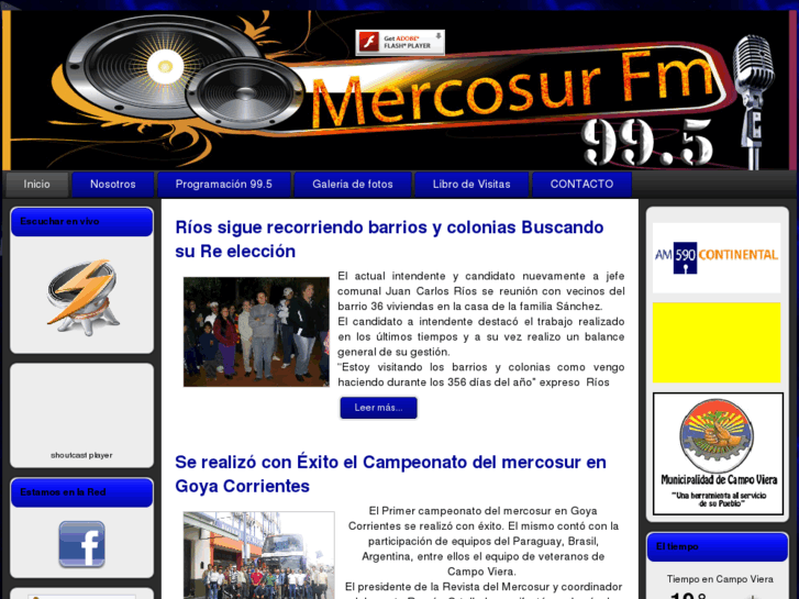 www.laradiodelmercosur.com