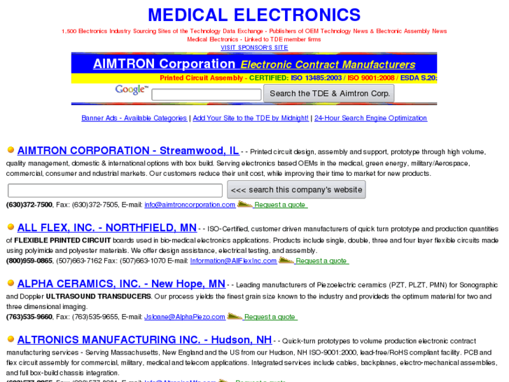 www.medical-electronics.com
