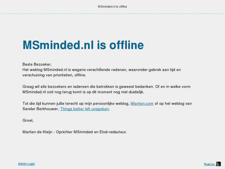 www.msminded.nl