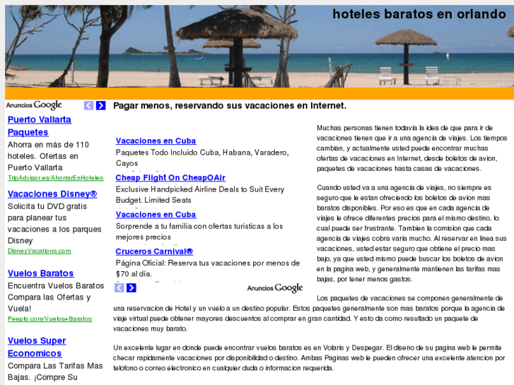 www.paquetes-vacaciones.com.mx