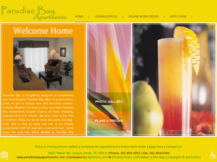 www.paradisebayapartments.com