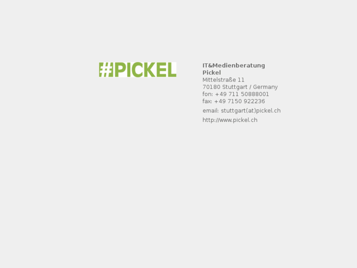 www.pickel.co.uk