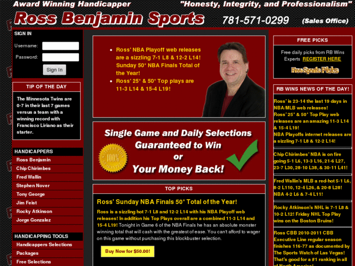 www.rbenjaminsports.com