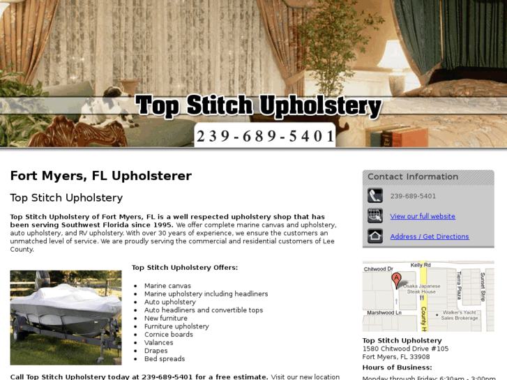 www.upholsterersfortmyers.com