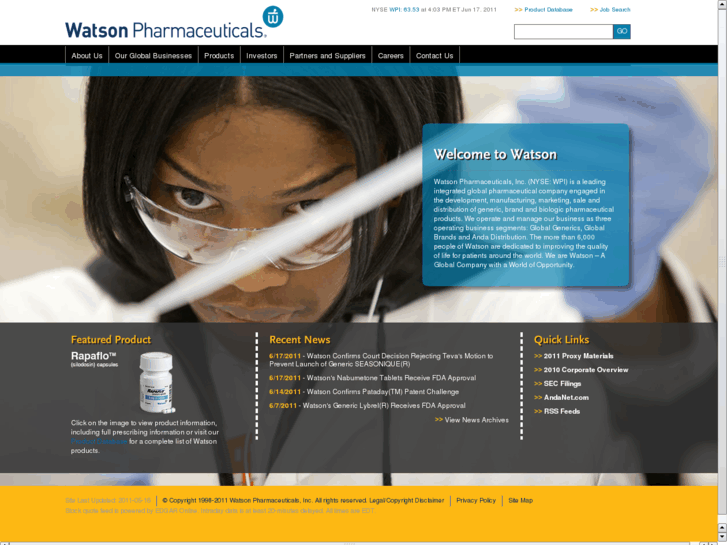 www.watson-pharmaceutical.com