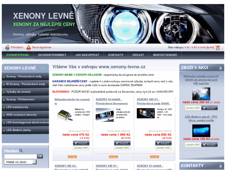 www.xenony-levne.cz