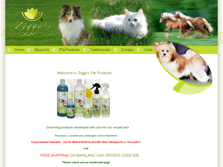 www.ziggyspetproducts.com