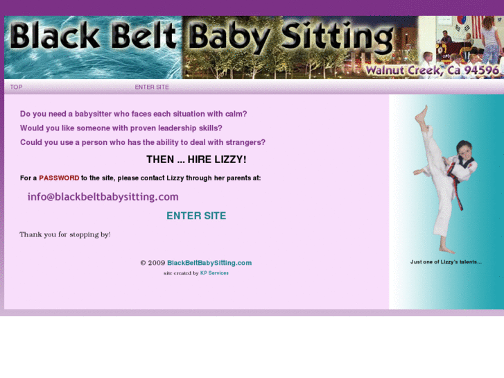 www.blackbeltbabysitting.com