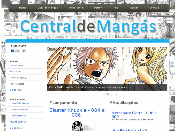 www.centraldemangas.com.br