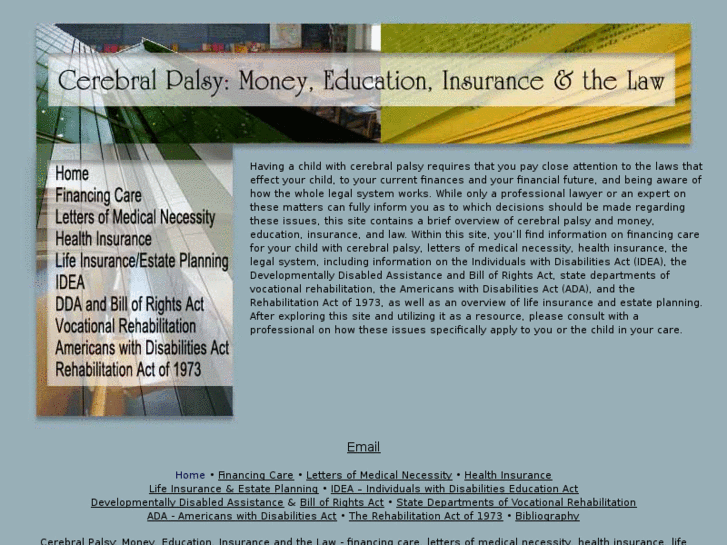 www.cerebralpalsyfinanceinsurancelaw.com