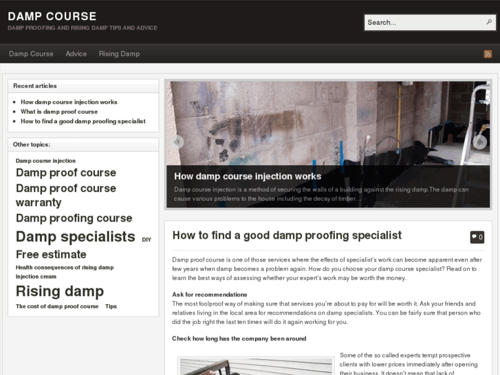 www.dampcourse.net