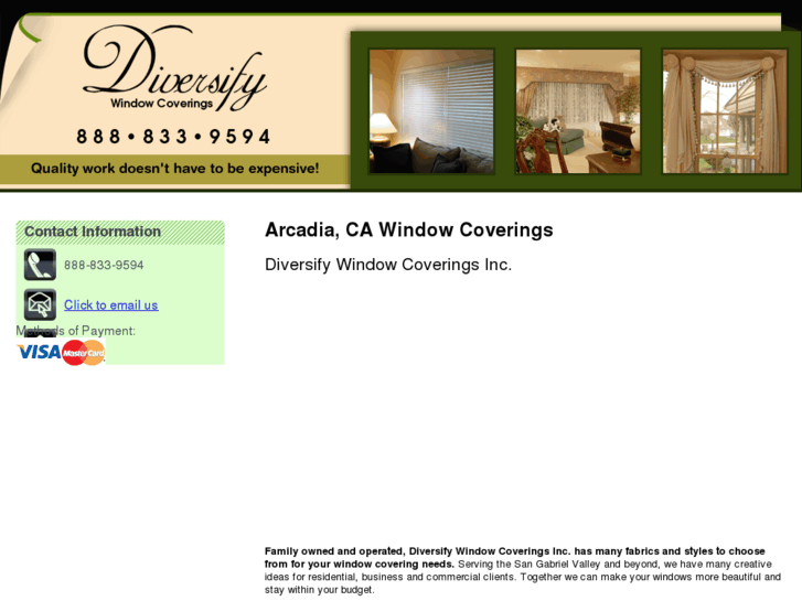 www.diversifywindowcovering.com