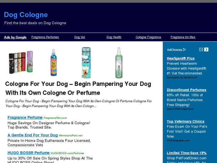 www.dogcologne.com