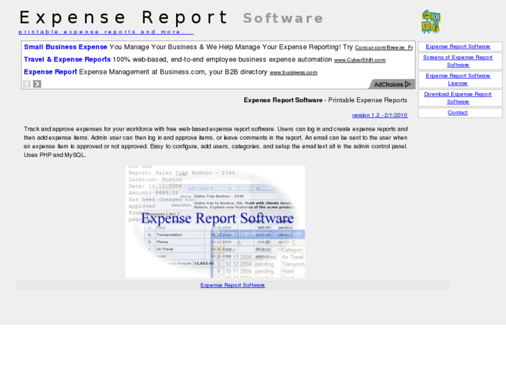 www.expense-report-software.net