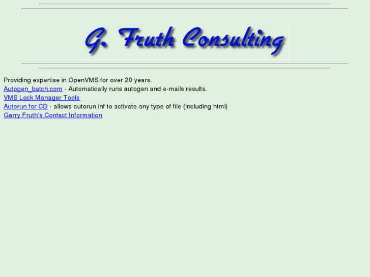www.gfruthconsulting.com