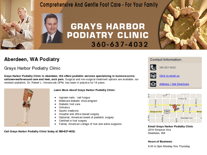 www.graysharborpodiatryclinic.com